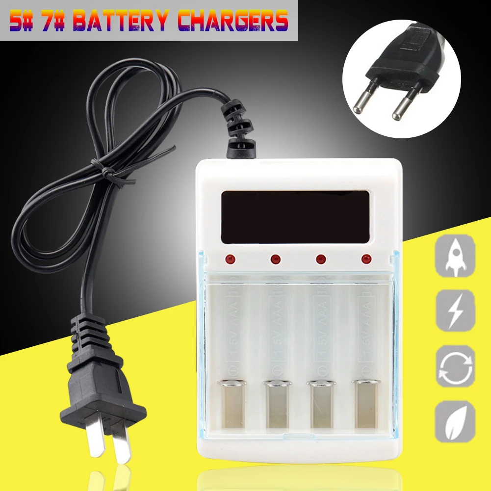 AAAand AA Rechargeable Battery Toy AA Nickel-cadmium Battery Charging Four Batteries Independent Charging 4-Slot Charger
AAAand AA Rechargeable Battery Toy AA Nickel-cadmium Battery Charging Four Batteries Independent Charging 4-Slot Charger