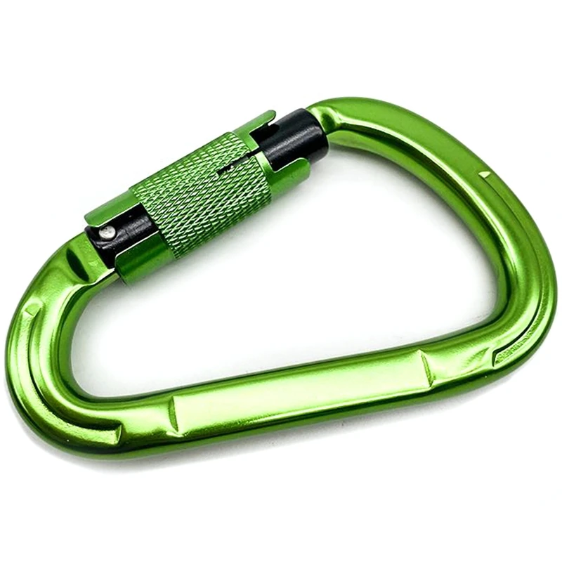 Professional Carabiner D Shape Carbiner Key Hooks Climbing Ascend Security Safety Lock Outdoor Protective Equipment
Professional Carabiner D Shape Carbiner Key Hooks Climbing Ascend Security Safety Lock Outdoor Protective Equipment