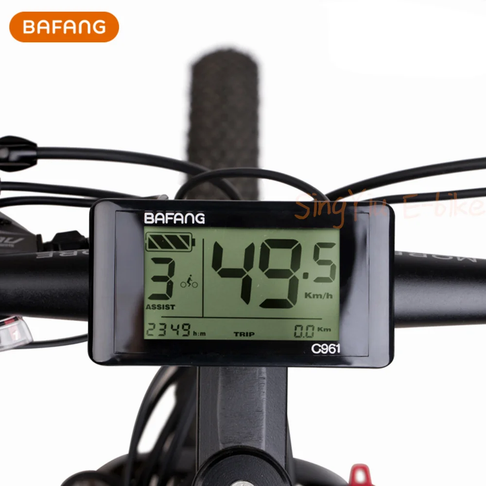 Bafang DP C01.UART C961 Mid Motor LCD Display For BBS01B BBS02B BBSHD Electric Bike Components eBike Mid Motor Conversion Kit
Bafang DP C01.UART C961 Mid Motor LCD Display For BBS01B BBS02B BBSHD Electric Bike Components eBike Mid Motor Conversion Kit