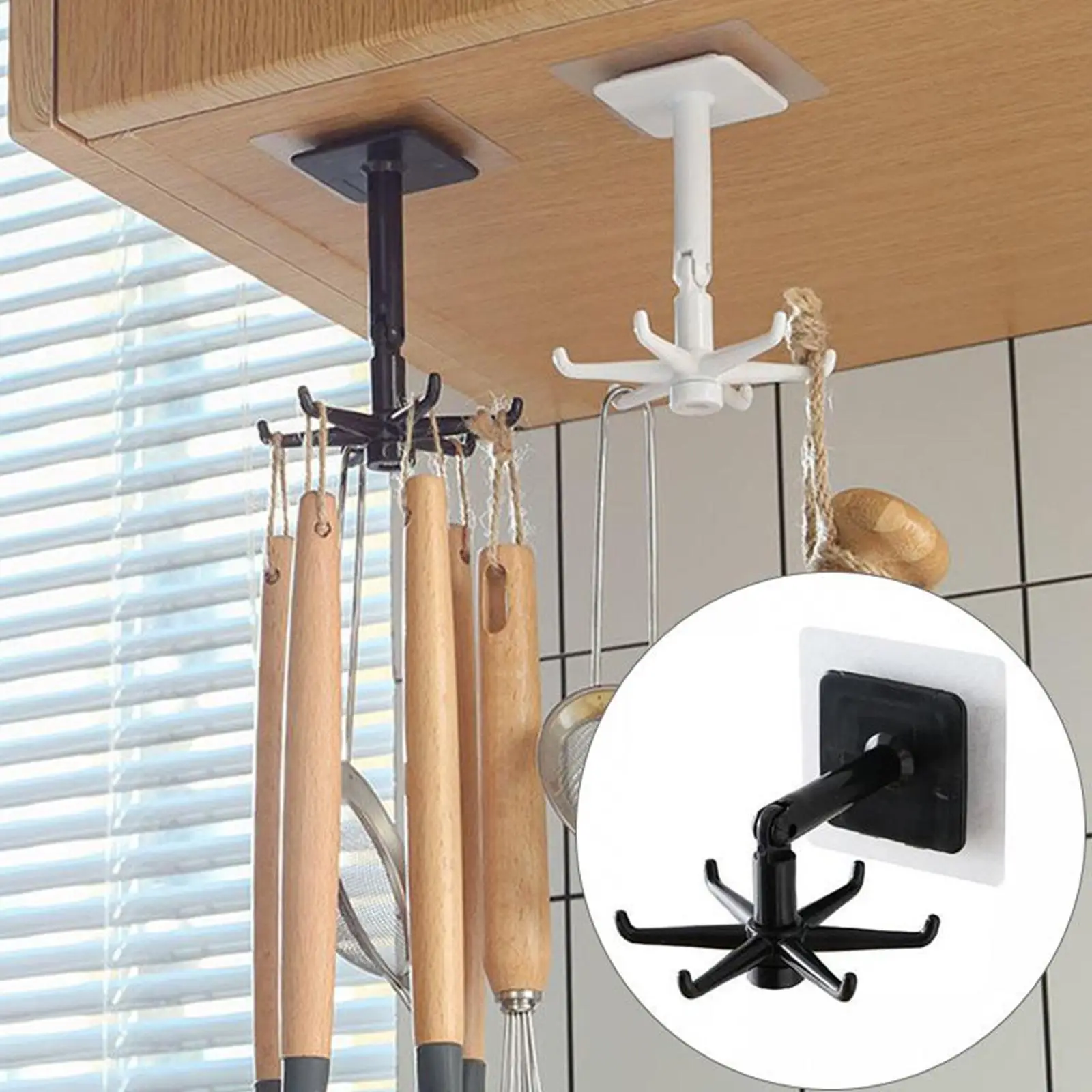 Home Hook Multi-Purpose Hooks 360 Degrees Rotated Rack For Organizer Storage Spoon Hanger Home Bathroom 4/6 Claw Storage Rack
Home Hook Multi-Purpose Hooks 360 Degrees Rotated Rack For Organizer Storage Spoon Hanger Home Bathroom 4/6 Claw Storage Rack