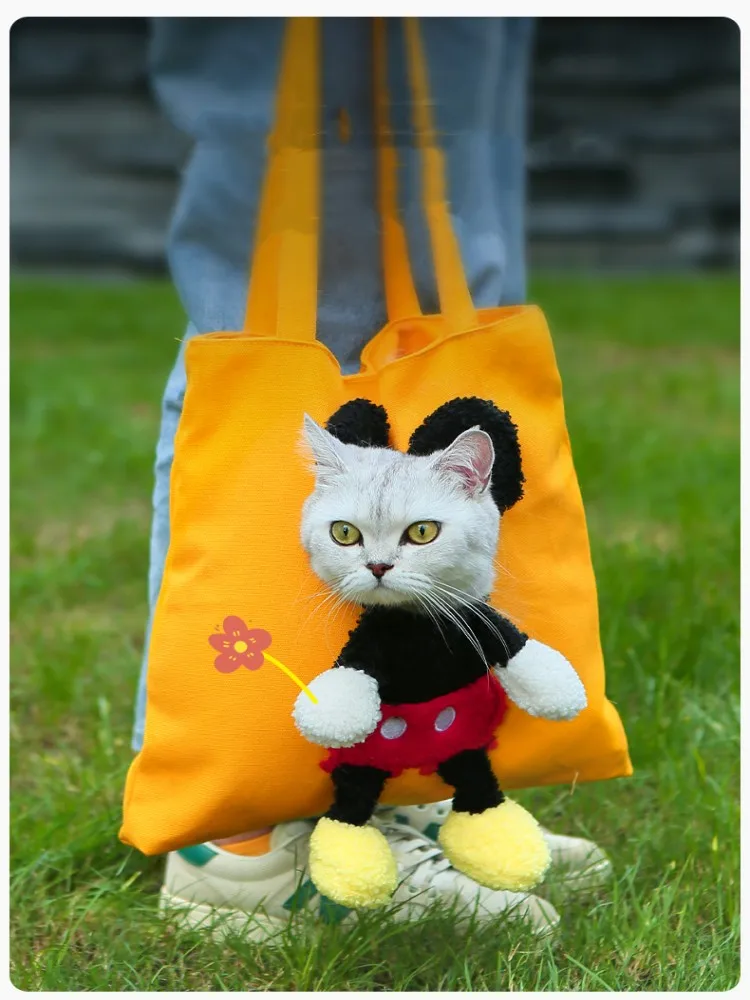 Cat Bag Out Portable Breathable Canvas Cat Out Bag Tote Shoulder Dog Exposable Pet Large Capacity Dog Bag
Cat Bag Out Portable Breathable Canvas Cat Out Bag Tote Shoulder Dog Exposable Pet Large Capacity Dog Bag