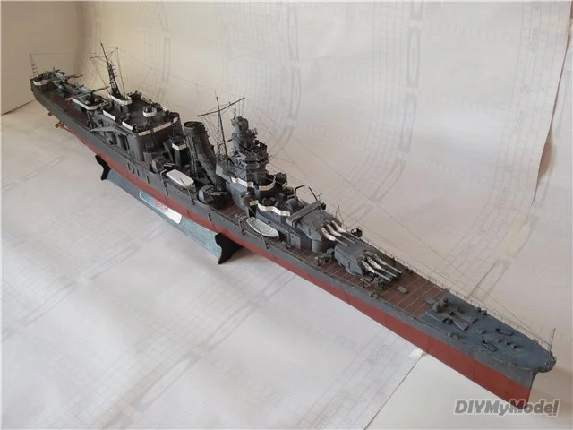 DIYMyModeI японский agano Dadian класс света Battlecruiser DIY Ручная работа Бумажная модель набор ручной работы пазлы подарок КИНО prop
DIYMyModeI японский agano Dadian класс света Battlecruiser DIY Ручная работа Бумажная модель набор ручной работы пазлы подарок КИНО prop