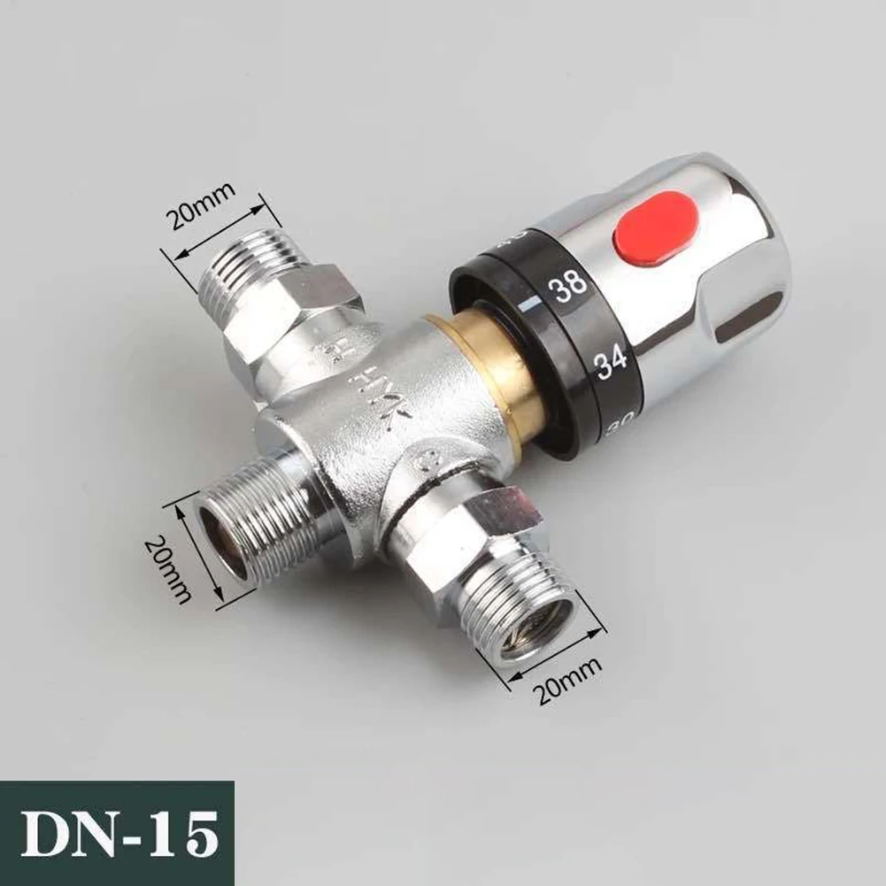 Thermostatic 1/2 Cartridge Tap Control Mixing Water Temperature Control Valve Shower Faucet Valve Bathroom Kitchen Tap Valve
Thermostatic 1/2 Cartridge Tap Control Mixing Water Temperature Control Valve Shower Faucet Valve Bathroom Kitchen Tap Valve