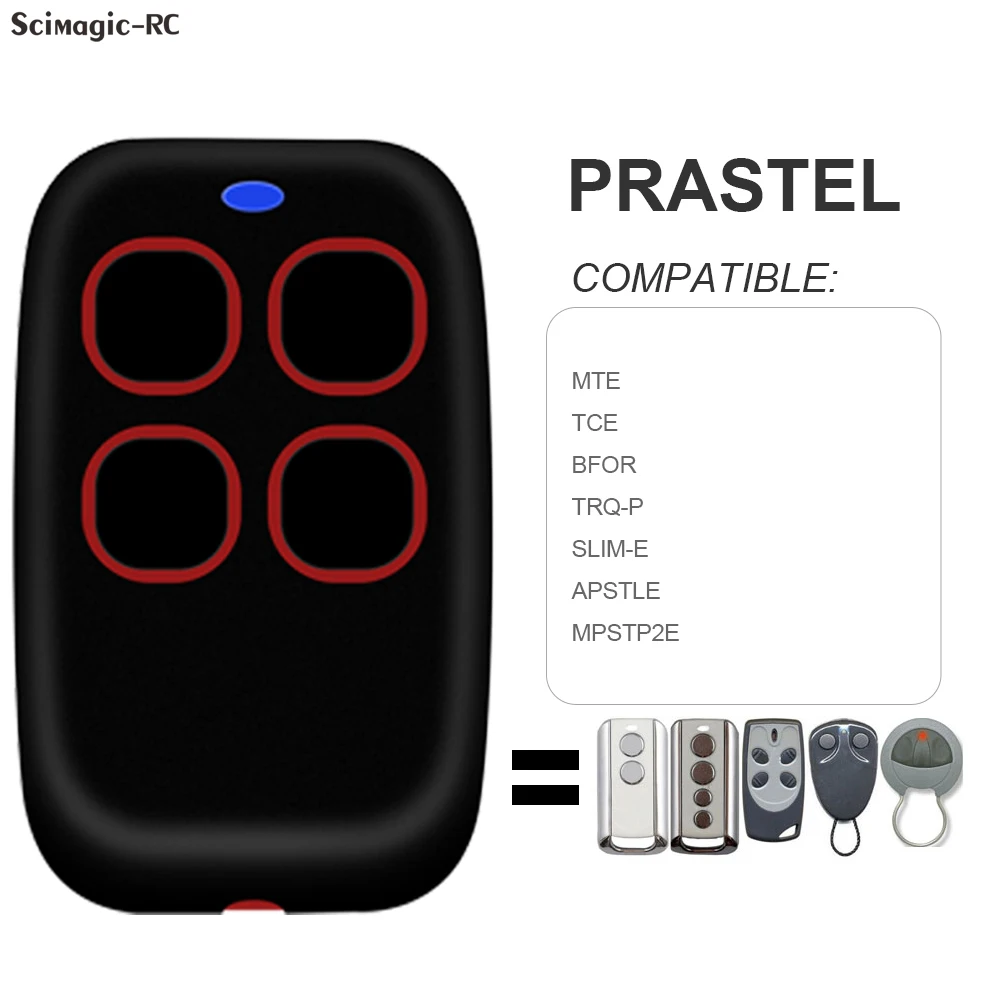 PRASTEL BFOR TRQ-P SLIM-E Клон пульта дистанционного управления гаражом PRASTEL MPSTP2E MPSTPLE Замена брелка команды открытия двери ворот
PRASTEL BFOR TRQ-P SLIM-E Клон пульта дистанционного управления гаражом PRASTEL MPSTP2E MPSTPLE Замена брелка команды открытия двери ворот