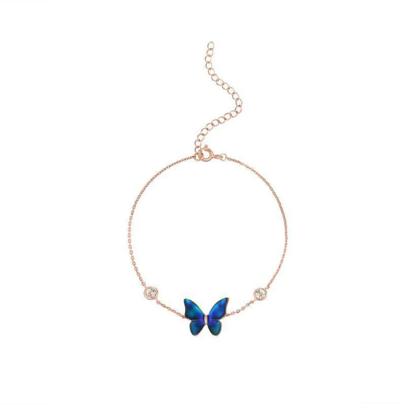 Корейский Новый Модный изысканный ювелирный браслет с синей бабочкой для женщин браслет из нержавеющей стали на цепочке Браслет-манжета Ро...
Корейский Новый Модный изысканный ювелирный браслет с синей бабочкой для женщин браслет из нержавеющей стали на цепочке Браслет-манжета Ро...