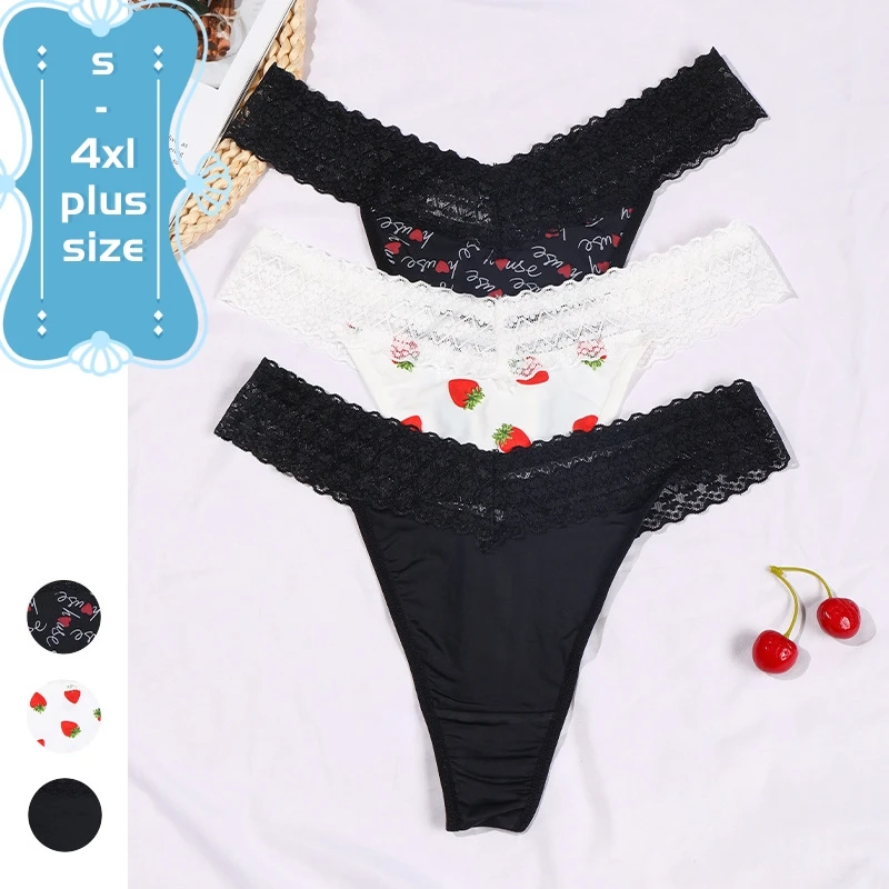 Women's Thong Panties for Women Sexy Thong Strawberry Print G-String Women's Panties Female Underpants Low-Rise Thong Underwear
Women's Thong Panties for Women Sexy Thong Strawberry Print G-String Women's Panties Female Underpants Low-Rise Thong Underwear