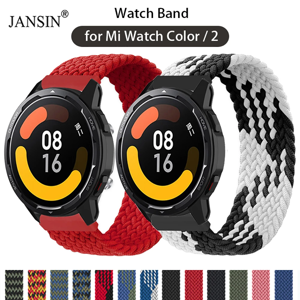Braided Solo Loop Strap for Mi Watch Color 2 Color2 Bracelet Band for Xiaomi Watch Color 2 Wristband Replacement Accessories
Braided Solo Loop Strap for Mi Watch Color 2 Color2 Bracelet Band for Xiaomi Watch Color 2 Wristband Replacement Accessories