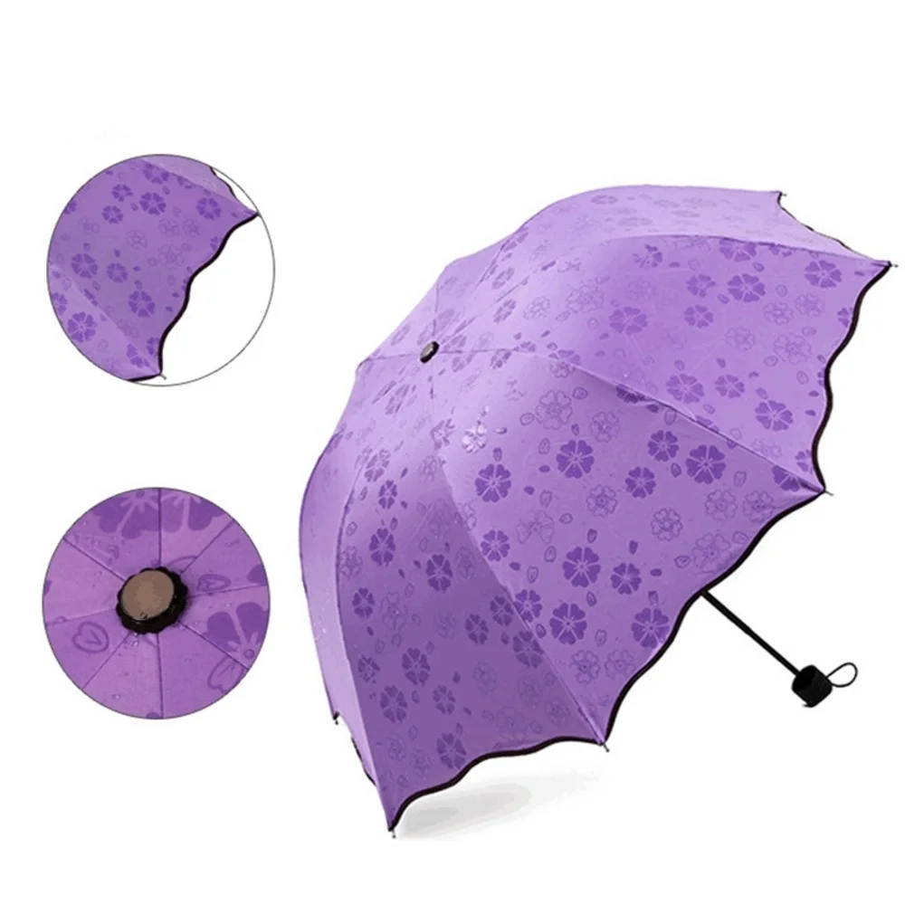 Water Blooming Umbrella Black Gum Sunny Umbrella Three Fold Umbrella Sun Umbrella
Water Blooming Umbrella Black Gum Sunny Umbrella Three Fold Umbrella Sun Umbrella