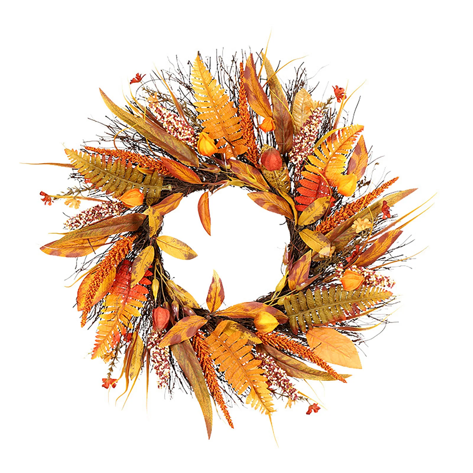 Artificial Maple Leaf Sunflower Wreath For Festival Decoration Thanksgiving Wall Decor Crafts Door Window Hanging Ornament
Artificial Maple Leaf Sunflower Wreath For Festival Decoration Thanksgiving Wall Decor Crafts Door Window Hanging Ornament