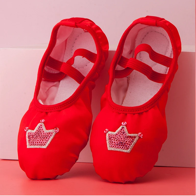 Professional Child Girls Kids Cotton Silk Soft Ballet Dance Practice Shoes Gym Ballet Slippers
Professional Child Girls Kids Cotton Silk Soft Ballet Dance Practice Shoes Gym Ballet Slippers