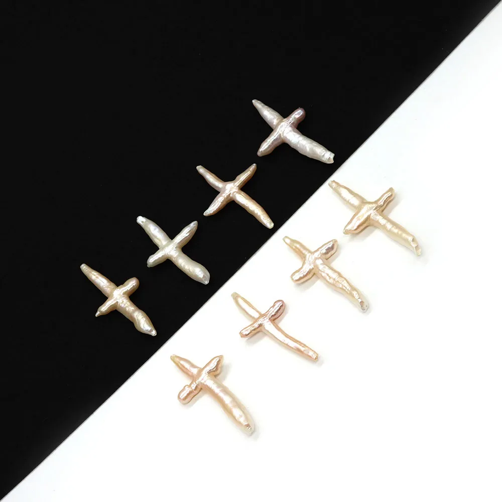 Natural Baroque Pearls Irregular Cross Beads 20-50mm Vertical Hole Charm Jewelry DIY Necklace Earrings Boutique Ladies Accessory
Natural Baroque Pearls Irregular Cross Beads 20-50mm Vertical Hole Charm Jewelry DIY Necklace Earrings Boutique Ladies Accessory