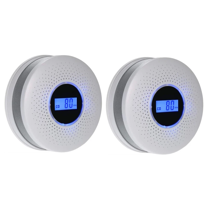 Top Deals 2X Carbon Monoxide And Smoke Combo Detector Battery Operated CO Alarm With LED Light Flashing Sound Warning
Top Deals 2X Carbon Monoxide And Smoke Combo Detector Battery Operated CO Alarm With LED Light Flashing Sound Warning