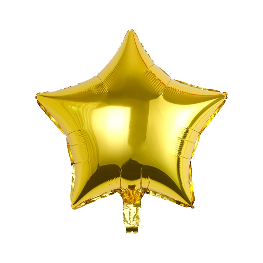 Фольгированные шары 5/10/20 шт., золотые, черные, красные с звездой, 18 дюймов 
Фольгированные шары 5/10/20 шт., золотые, черные, красные с звездой, 18 дюймов