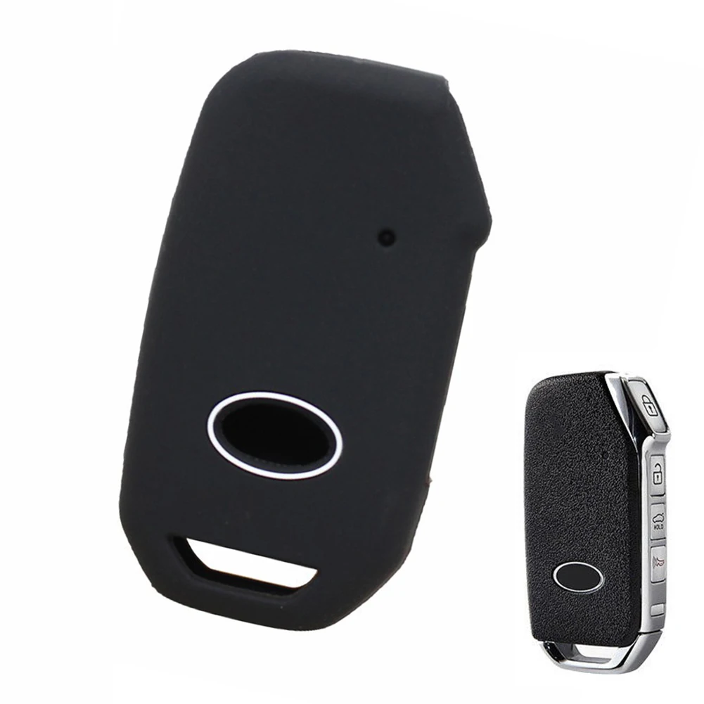 Silicone Fob Remote Key Case Cover Shell For Kia EV6 2022+ For Sportage 2020+ Black Car Accessories New
Silicone Fob Remote Key Case Cover Shell For Kia EV6 2022+ For Sportage 2020+ Black Car Accessories New