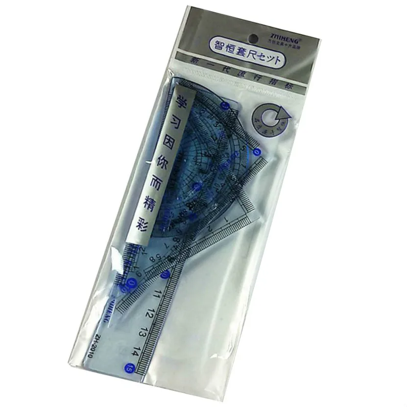 4 Pieces Rulers Scale Triangular Protractor Students Office Angle Measurement Tools Stationery Portable Exam Calibrated
4 Pieces Rulers Scale Triangular Protractor Students Office Angle Measurement Tools Stationery Portable Exam Calibrated