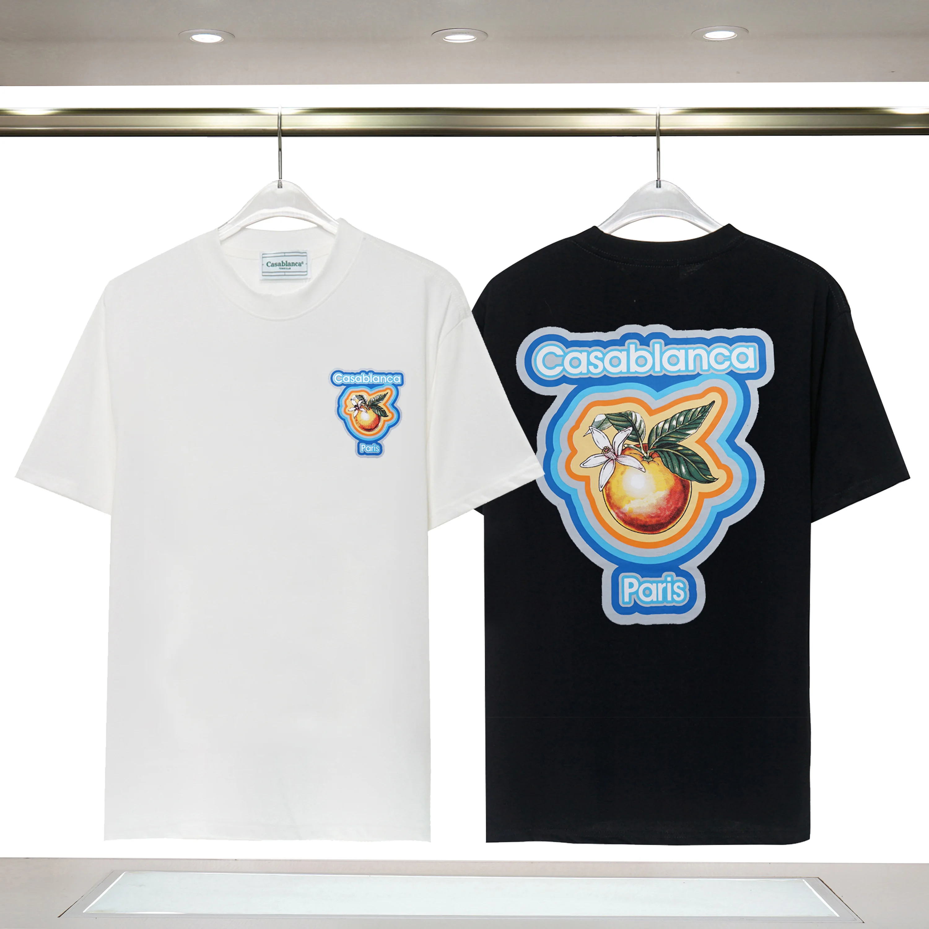Casablanca 2023 Orange Alphabet Print T-shirt Casual Fashion Cotton Comfortable Top T-shirt
Casablanca 2023 Orange Alphabet Print T-shirt Casual Fashion Cotton Comfortable Top T-shirt