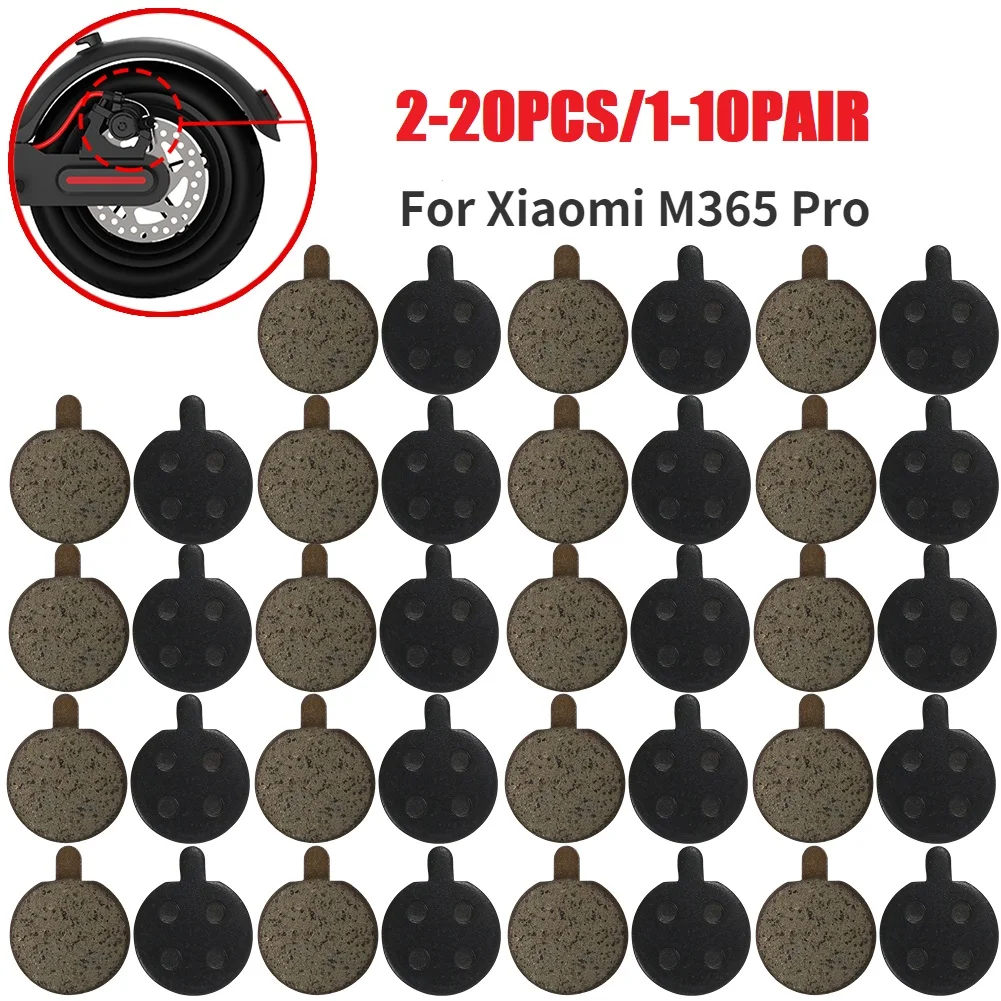 2-20Pcs Electric Scooter Disc Brake Pads for Xiaomi M365 Pro Kick Scooter Replacement Parts Wear-resistant Friction Plates
2-20Pcs Electric Scooter Disc Brake Pads for Xiaomi M365 Pro Kick Scooter Replacement Parts Wear-resistant Friction Plates