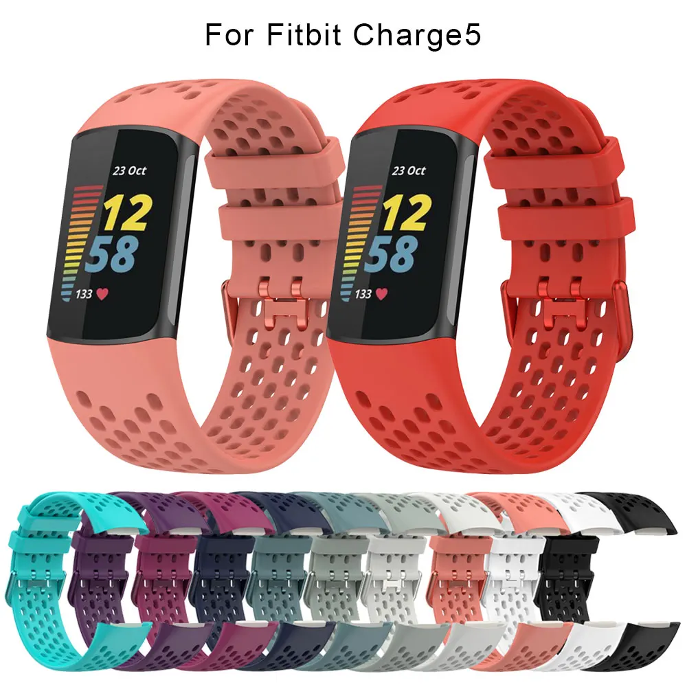 Silicone Watchband For Fitbit Charge 5 Replacement Watchband For Charge 5 Smart Accessory Soft Bracelet For Fitbit Charge5 Strap
Silicone Watchband For Fitbit Charge 5 Replacement Watchband For Charge 5 Smart Accessory Soft Bracelet For Fitbit Charge5 Strap