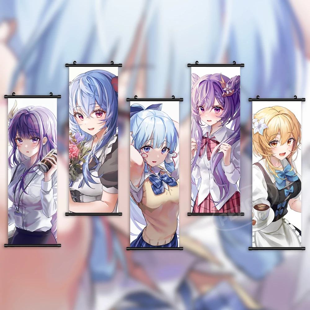 Настенное художественное полотно Genshin Impact, изображения Yae Miko, современная живопись, аниме принт Beelzebul, Постер, подвесные светящиеся свитки, д...
Настенное художественное полотно Genshin Impact, изображения Yae Miko, современная живопись, аниме принт Beelzebul, Постер, подвесные светящиеся свитки, д...