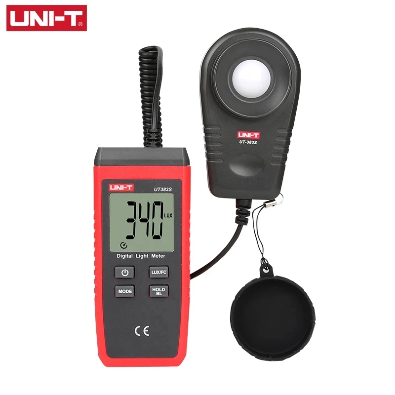 UT383S Luxmeter Digital Light Meter Handheld 199900 Lux FC Meter Luminometer Photometer 3 Range Illuminometer LCD Display
UT383S Luxmeter Digital Light Meter Handheld 199900 Lux FC Meter Luminometer Photometer 3 Range Illuminometer LCD Display