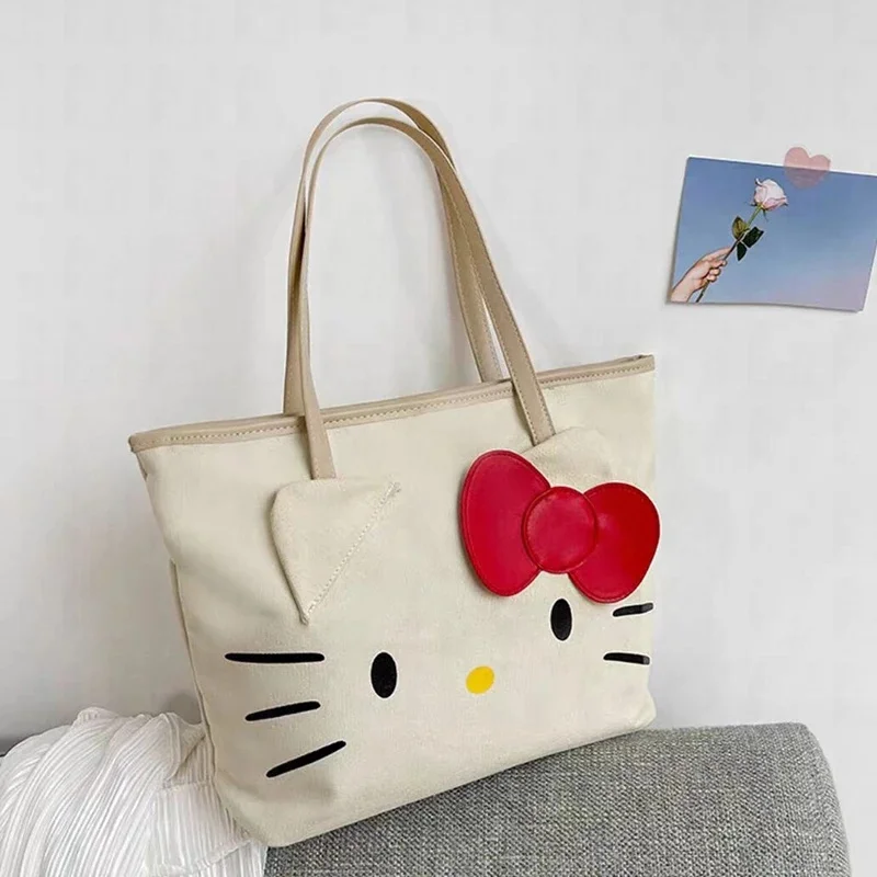 Холщовая Сумка Sanrio Hellokitty, женская сумка, сумки через плечо, милый рисунок, красота, для студентов, большая емкость
Холщовая Сумка Sanrio Hellokitty, женская сумка, сумки через плечо, милый рисунок, красота, для студентов, большая емкость