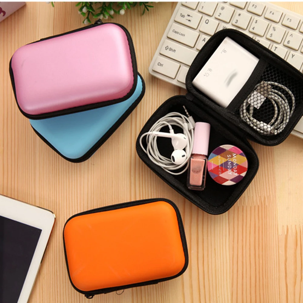 5 Colors Headphone Data Cable Storage Case Charger Power Bank Rectangular Box EVA Zipper Bag Pocket Pouch
5 Colors Headphone Data Cable Storage Case Charger Power Bank Rectangular Box EVA Zipper Bag Pocket Pouch