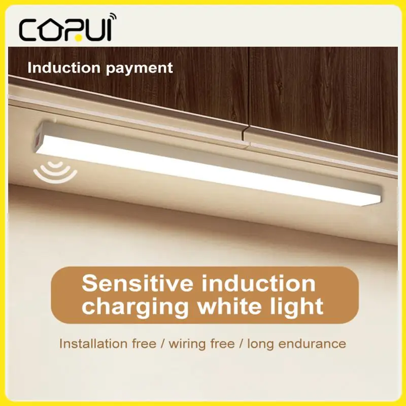LED Smart Sensor Light Human Body Induction Lamp Wireless Magnetic Strip Closet Night Light Rechargeable Kitchen Cabinet
LED Smart Sensor Light Human Body Induction Lamp Wireless Magnetic Strip Closet Night Light Rechargeable Kitchen Cabinet