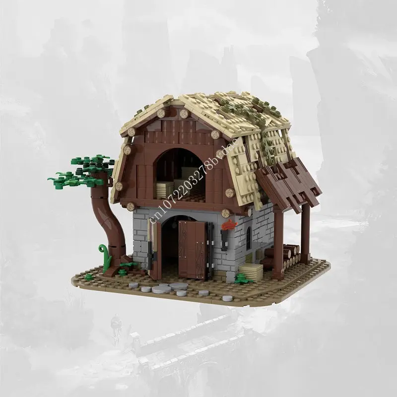 708PCS Customized MOC Medieval Castle Model Medieval Barn Building Blocks Collection Technology Bricks Creative Toys Xmas Gifts
708PCS Customized MOC Medieval Castle Model Medieval Barn Building Blocks Collection Technology Bricks Creative Toys Xmas Gifts