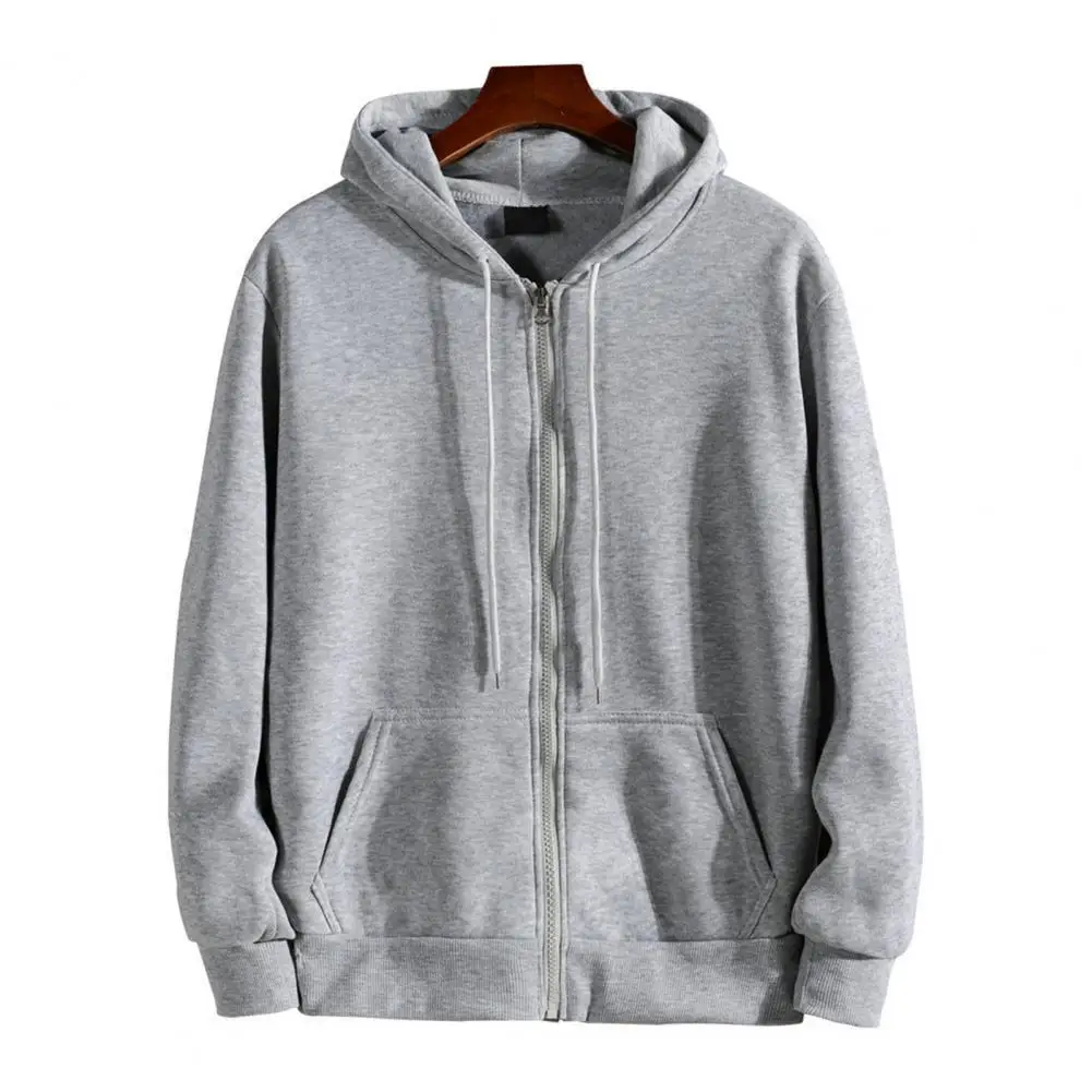 Autumn Hooded Long Sleeve Men Jacket Drawstring Zipper Closure Unisex Sweatshirt Plush Lining Winter Sports Jacket Outwear
Autumn Hooded Long Sleeve Men Jacket Drawstring Zipper Closure Unisex Sweatshirt Plush Lining Winter Sports Jacket Outwear