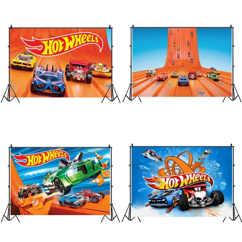 Hot Wheels Backdrop Wild Racer Car Banner Boy 1st Birthday Party Wall Decoration Photogarphy Background Photo Studio Props
Hot Wheels Backdrop Wild Racer Car Banner Boy 1st Birthday Party Wall Decoration Photogarphy Background Photo Studio Props