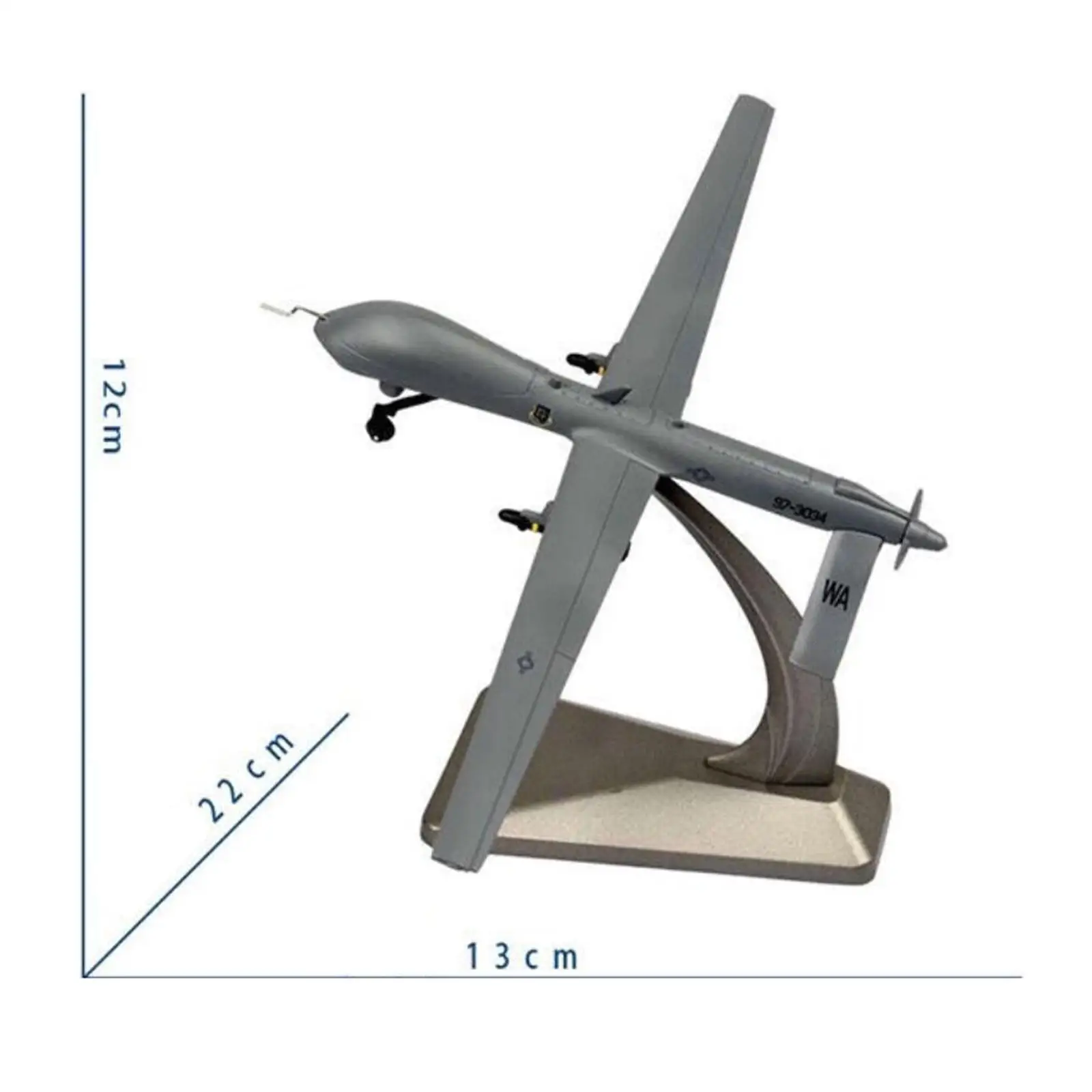 1/72 USA MQ-1 Plane Mode Display Ornaments Detachable Metal Stand with Detachable Display Stand Plane Tabletop Decor 
1/72 USA MQ-1 Plane Mode Display Ornaments Detachable Metal Stand with Detachable Display Stand Plane Tabletop Decor