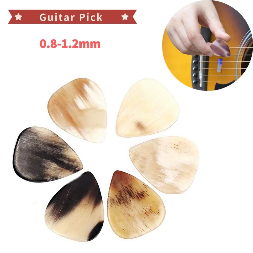 1pcs Guitar Natural Horn Picks Plectrum Thumb Picks Ukulele Acoustic Folk Guitar Bass Music Elements Randon Color
1pcs Guitar Natural Horn Picks Plectrum Thumb Picks Ukulele Acoustic Folk Guitar Bass Music Elements Randon Color