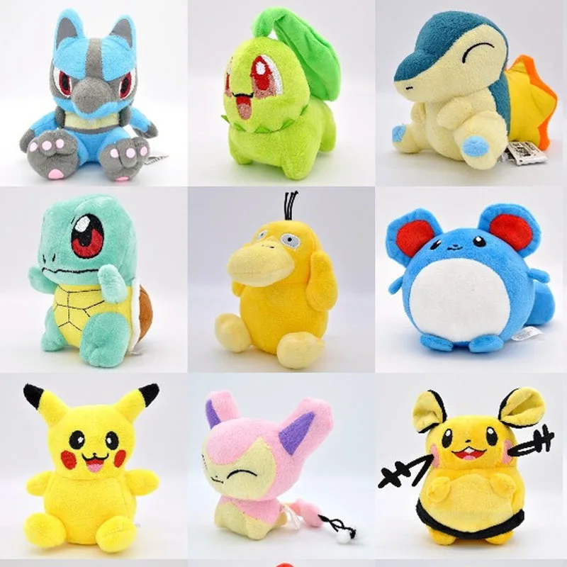 Pokemon Plush Jenny Turtle Silly Duck Electric Dragon Pikachu Plush Anime Stuffed Animal Toy Pokemon Plush Doll Gift for Kids
Pokemon Plush Jenny Turtle Silly Duck Electric Dragon Pikachu Plush Anime Stuffed Animal Toy Pokemon Plush Doll Gift for Kids