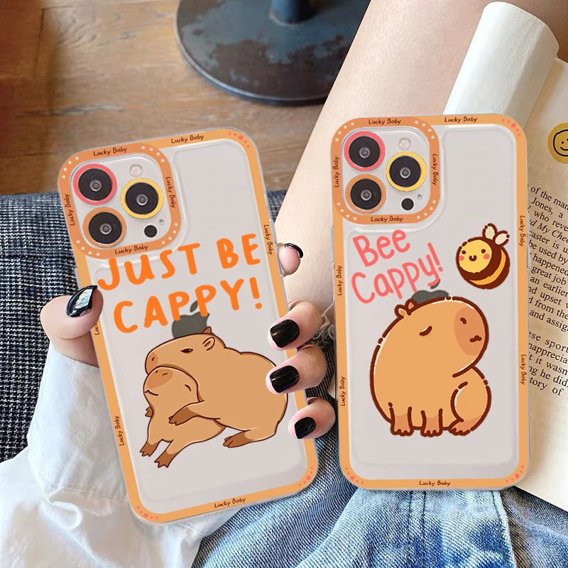 Capybara Phone Case For IPhone 14 13 12 11 Pro Max Mini X Xs XR 6 7 8 Plus SE 2020 Transparent Case
Capybara Phone Case For IPhone 14 13 12 11 Pro Max Mini X Xs XR 6 7 8 Plus SE 2020 Transparent Case