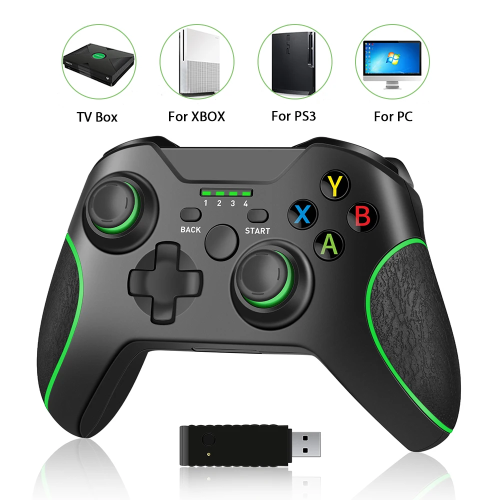 

2.4GHz Wireless Controller For Xbox One S X Console Accessorie PC Joystick For PS3 Gamepad Controle For Android Phone/Steam
