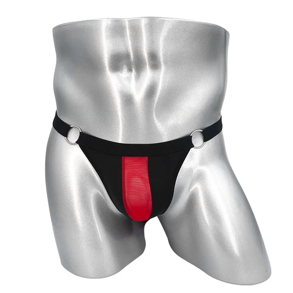 Men's Hoop Simple Sexy Thong Panties Mesh Bulge Pouch G-string Thong Bikini Underwear Low-rise T-Back Passion Seductive Panties
Men's Hoop Simple Sexy Thong Panties Mesh Bulge Pouch G-string Thong Bikini Underwear Low-rise T-Back Passion Seductive Panties