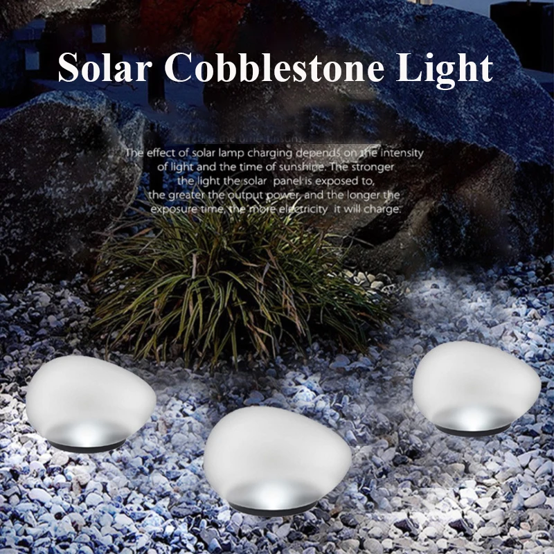 LED Solar Garden Cobblestone Light Outdoor Waterproof Lawn Light Pathway Landscape Lamp Solar Lamp For Home Yard Driveway Decor
LED Solar Garden Cobblestone Light Outdoor Waterproof Lawn Light Pathway Landscape Lamp Solar Lamp For Home Yard Driveway Decor