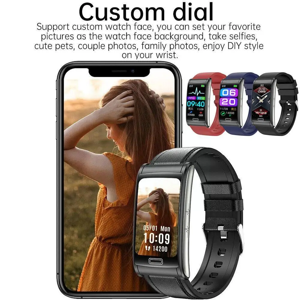 Смарт-часы E600, ЭКГ, сахар в крови, неинвазивный монитор крови, спортивный браслет с глюкозой Smartwath, монитор здоровья, сердечного ритма, монитор здоровья Y4E8 
Смарт-часы E600, ЭКГ, сахар в крови, неинвазивный монитор крови, спортивный браслет с глюкозой Smartwath, монитор здоровья, сердечного ритма, монитор здоровья Y4E8