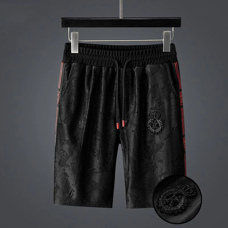 embroidery European high-end jacquard casual shorts men's Korean version trend loose large size sweatpants midpants new summer
embroidery European high-end jacquard casual shorts men's Korean version trend loose large size sweatpants midpants new summer