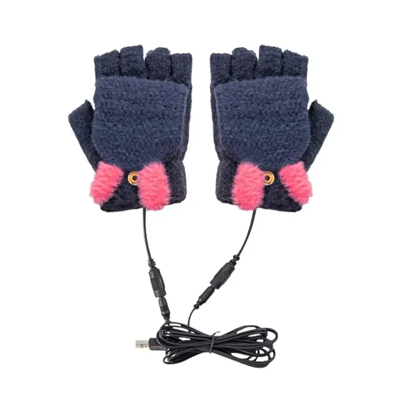 Electric Heated Gloves Half Finger Knitted Electric Gloves Comfortable Warm Cute Heating Gloves Super Soft For Hiking Cycling
Electric Heated Gloves Half Finger Knitted Electric Gloves Comfortable Warm Cute Heating Gloves Super Soft For Hiking Cycling