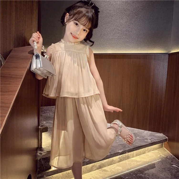 Retail 2023 New Baby Girls Summer Teenage Fashion Sequined Sets Blouse + Pants Princess Sweet Suits 3-9T
Retail 2023 New Baby Girls Summer Teenage Fashion Sequined Sets Blouse + Pants Princess Sweet Suits 3-9T