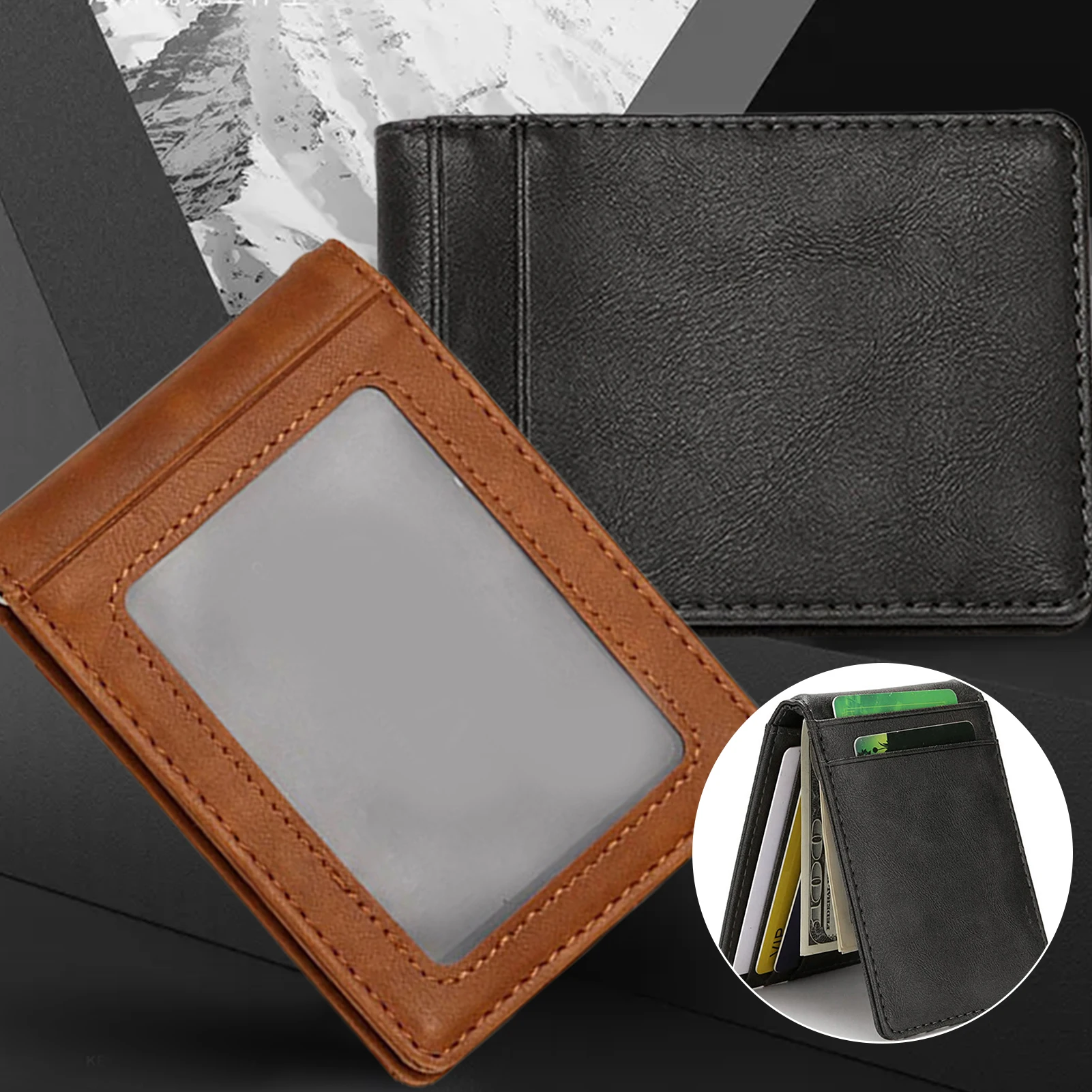 Men PU Leather Wallet with 11 Slots Money Clip Business Portable Lightweight Handy Holder Credit Card Case Business Organizer 
Men PU Leather Wallet with 11 Slots Money Clip Business Portable Lightweight Handy Holder Credit Card Case Business Organizer