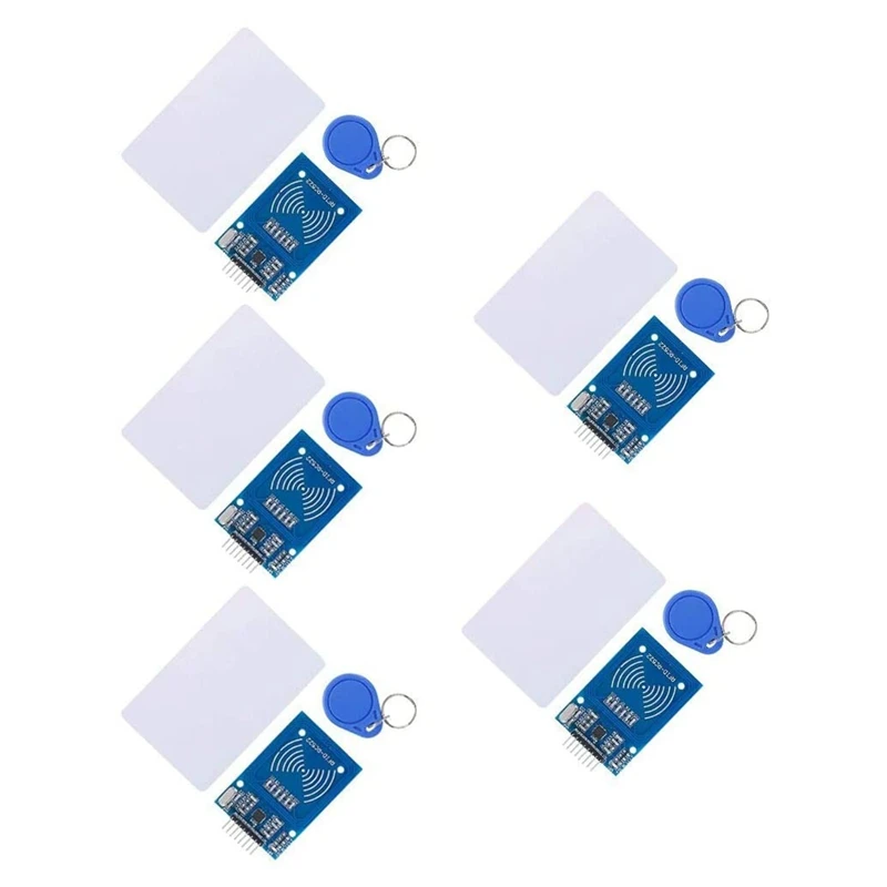 

MFRC-522 RFID Kit RF IC Card Induction Sensor Module With S50 Blank Card And Key Ring For Arduino Raspberry Pi
