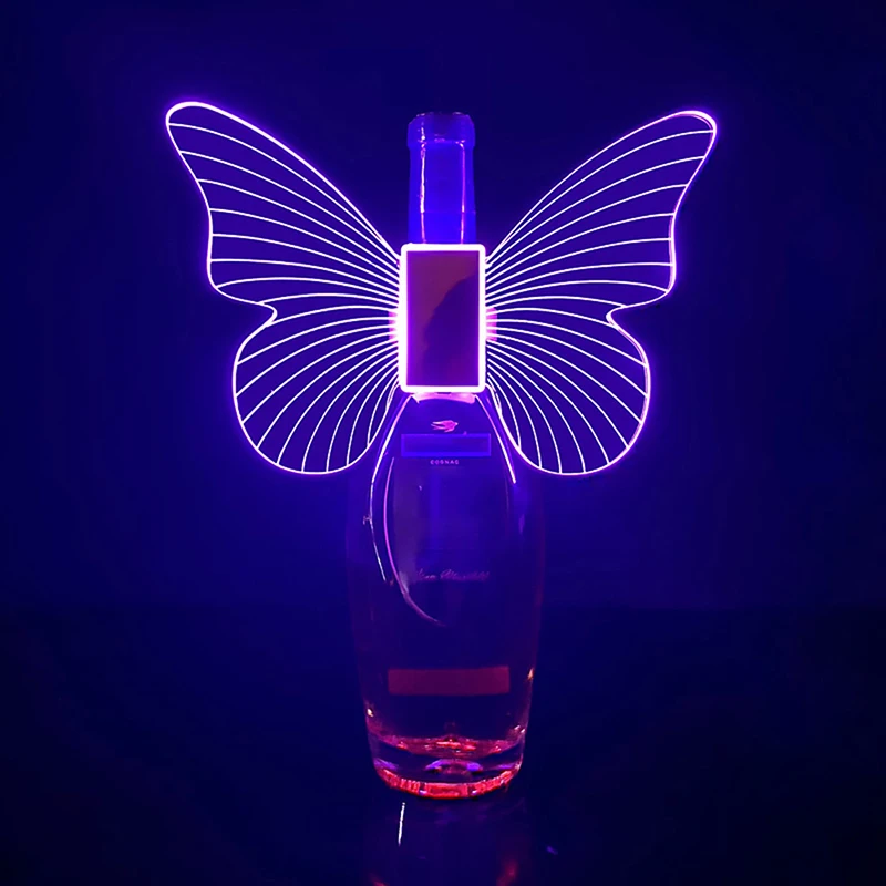 1PC Color LED Strobe Baton Glowing Butterfly Wings Lamps Champagne LED Sparkler light Flash Stick Service Bottle Topper Light
1PC Color LED Strobe Baton Glowing Butterfly Wings Lamps Champagne LED Sparkler light Flash Stick Service Bottle Topper Light