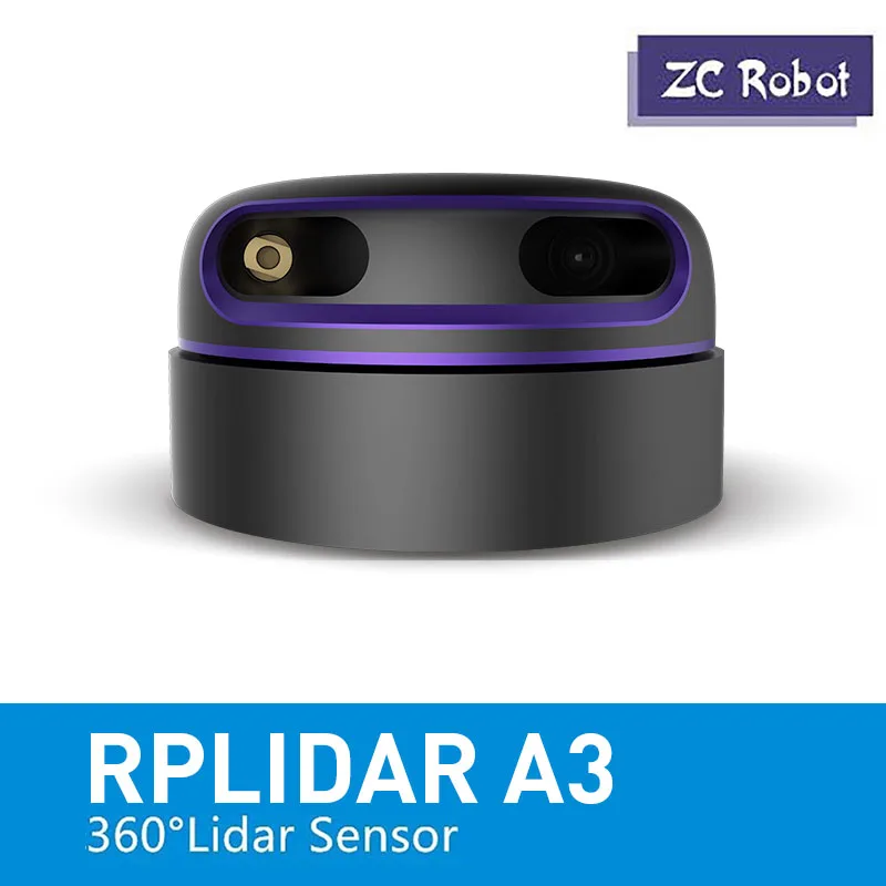 Slamtec RPLIDAR A3 2D Lidar Senso 360 Degree 25meters Scanning Radius r for Obstacle Avoidance and Navigation
Slamtec RPLIDAR A3 2D Lidar Senso 360 Degree 25meters Scanning Radius r for Obstacle Avoidance and Navigation