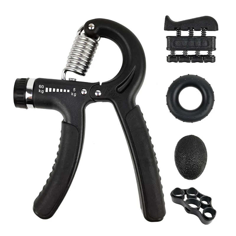 5PCS Gym Adjustable Count Hand Grip Set Finger Forearming Ball Hand Grip Strength Muscle Recovery Gripper Exerciser Trainer
5PCS Gym Adjustable Count Hand Grip Set Finger Forearming Ball Hand Grip Strength Muscle Recovery Gripper Exerciser Trainer