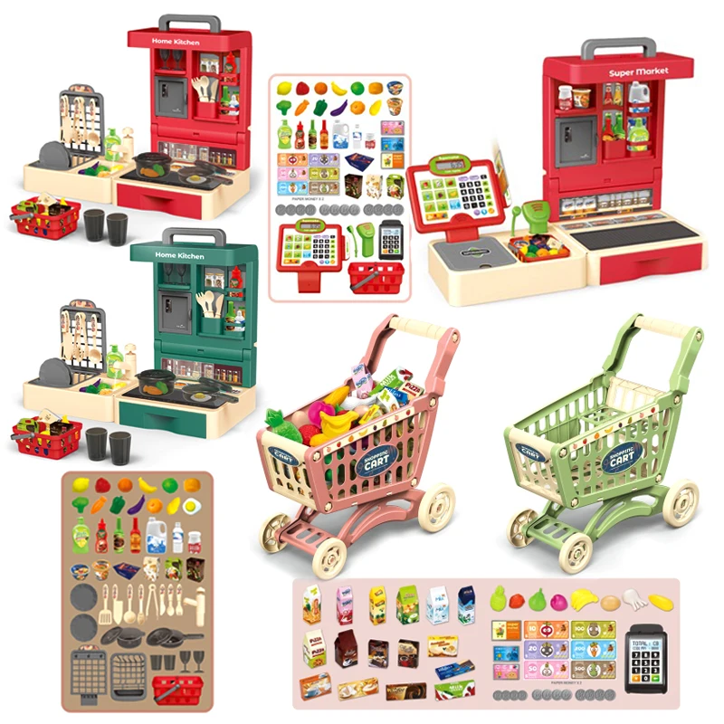 Children's Play House Toy Simulation Checkout Counter Shopping Cart For Kid Play House Gift A Variety Of Options
Children's Play House Toy Simulation Checkout Counter Shopping Cart For Kid Play House Gift A Variety Of Options