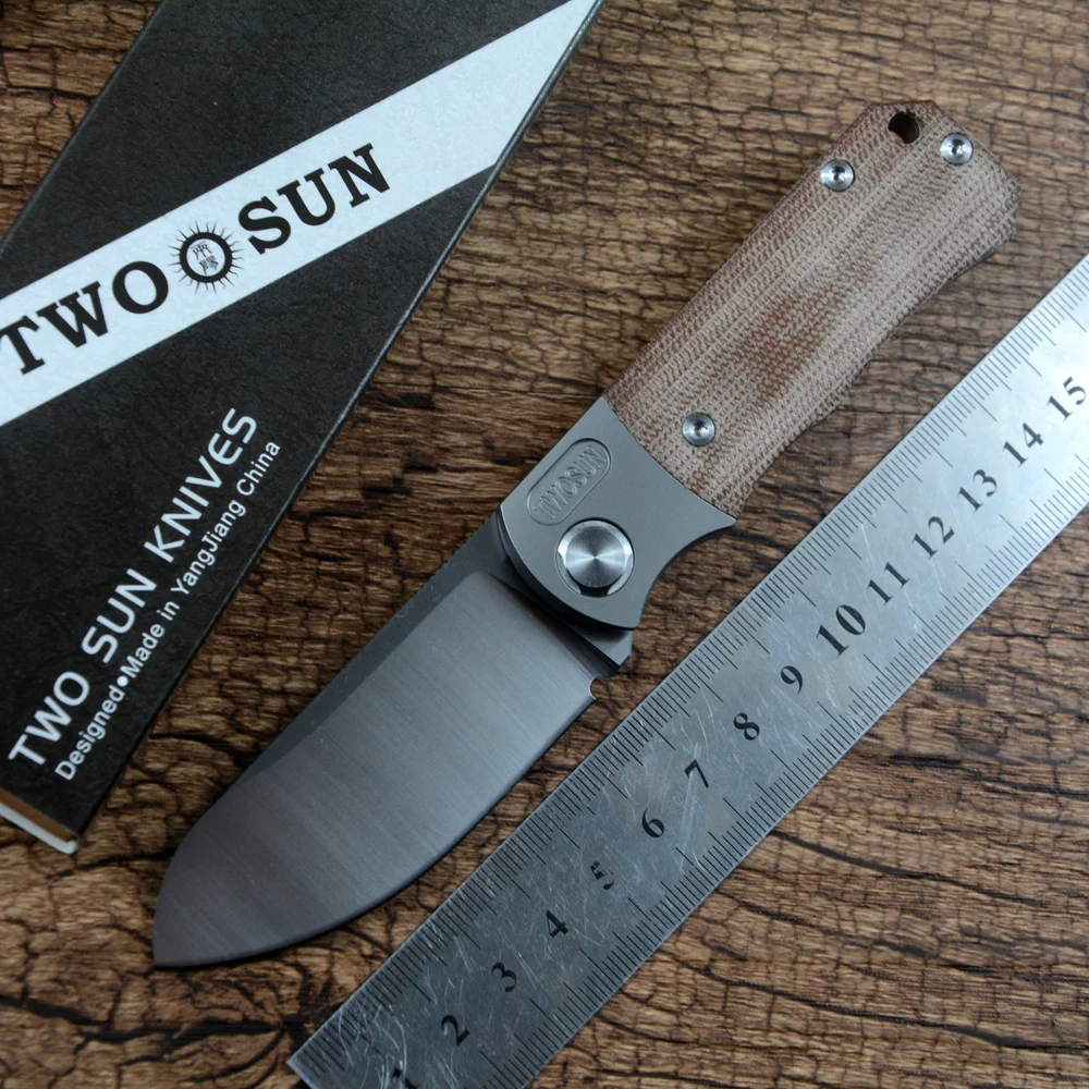 Twosun Survival Camping Hunting Pocket Knife Utility Outdoor Tools D2 Blade Fast Open Titanium Linen Handle TS349L
Twosun Survival Camping Hunting Pocket Knife Utility Outdoor Tools D2 Blade Fast Open Titanium Linen Handle TS349L