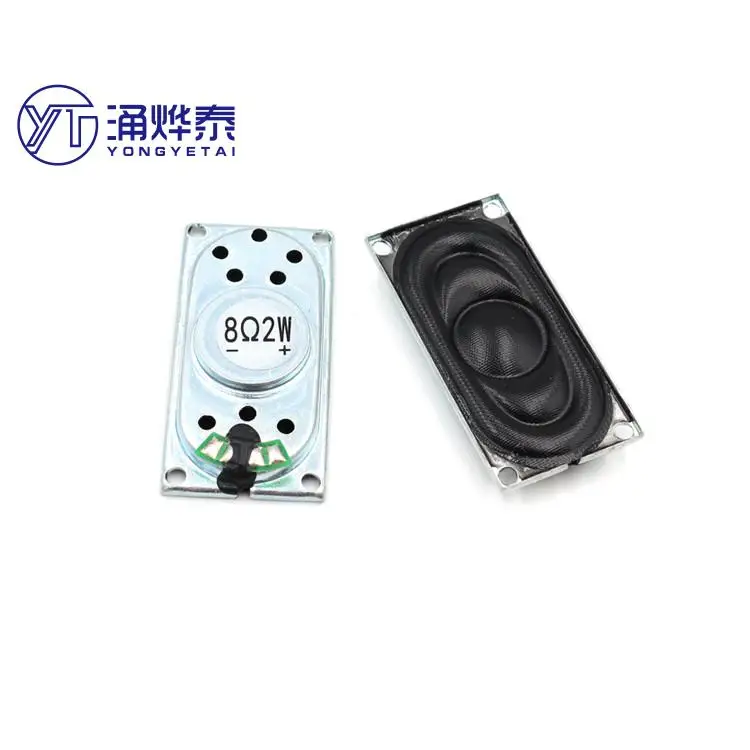 YYT 2PCS 2040 rectangular inner magnet shell speaker 8 ohm 2W notebook doorbell intercom speaker 20MM*40MM
YYT 2PCS 2040 rectangular inner magnet shell speaker 8 ohm 2W notebook doorbell intercom speaker 20MM*40MM