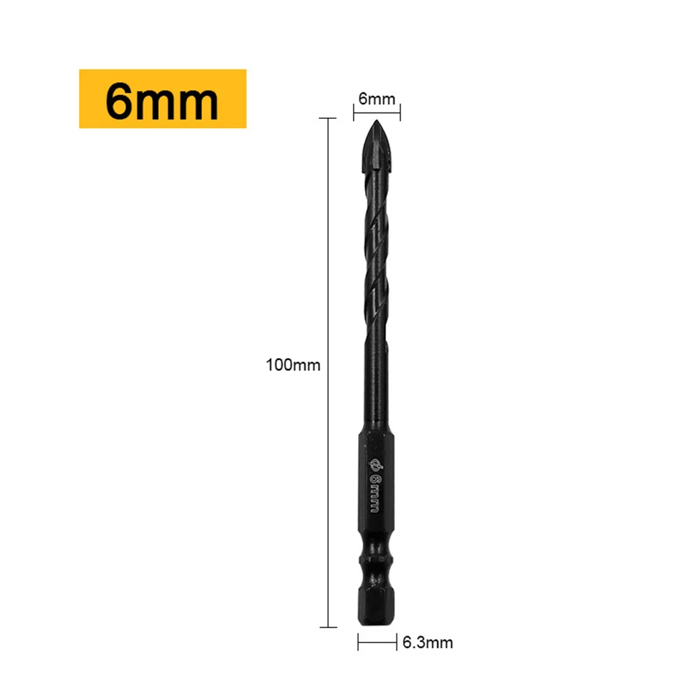 1/4PCS 6-12mm Glass Tile Drill Bits Set Multifunctional Triangle Drill Bit Hole Opener For Ceramic Concrete Brick Wood Drilling
1/4PCS 6-12mm Glass Tile Drill Bits Set Multifunctional Triangle Drill Bit Hole Opener For Ceramic Concrete Brick Wood Drilling